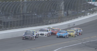 Final lap: Brenden Queen holds off William Sawalich to win at Daytona